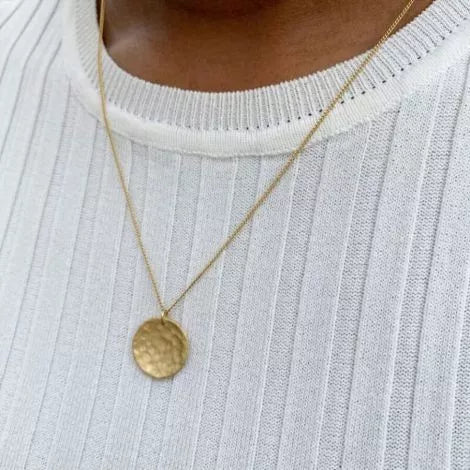 Susi Cala Kette mit Anhänger Moon Sterlingsilber vergoldet