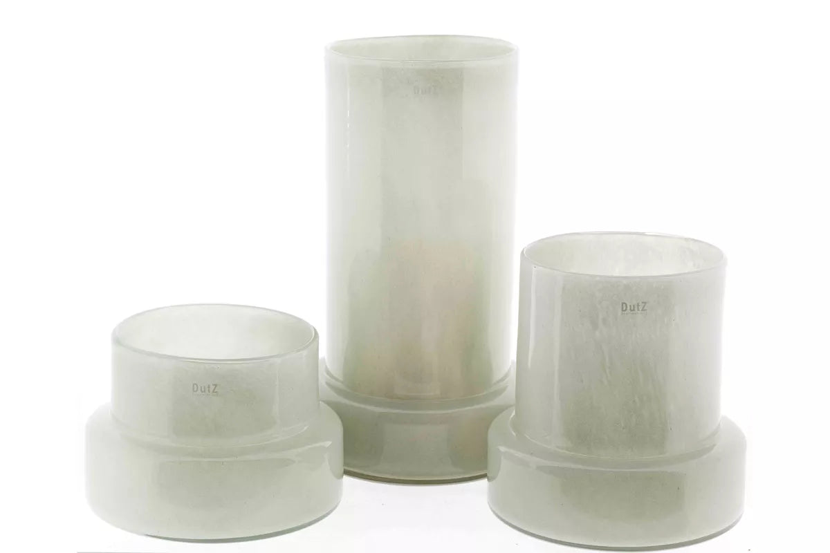 DutZ Vase Sharpo in light Grey drei Größen