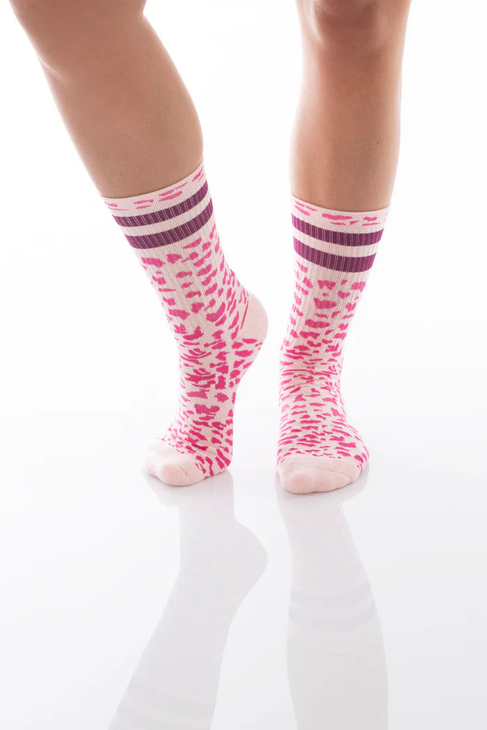 Socken Dailysocks Amanda Rosa/Burgunder