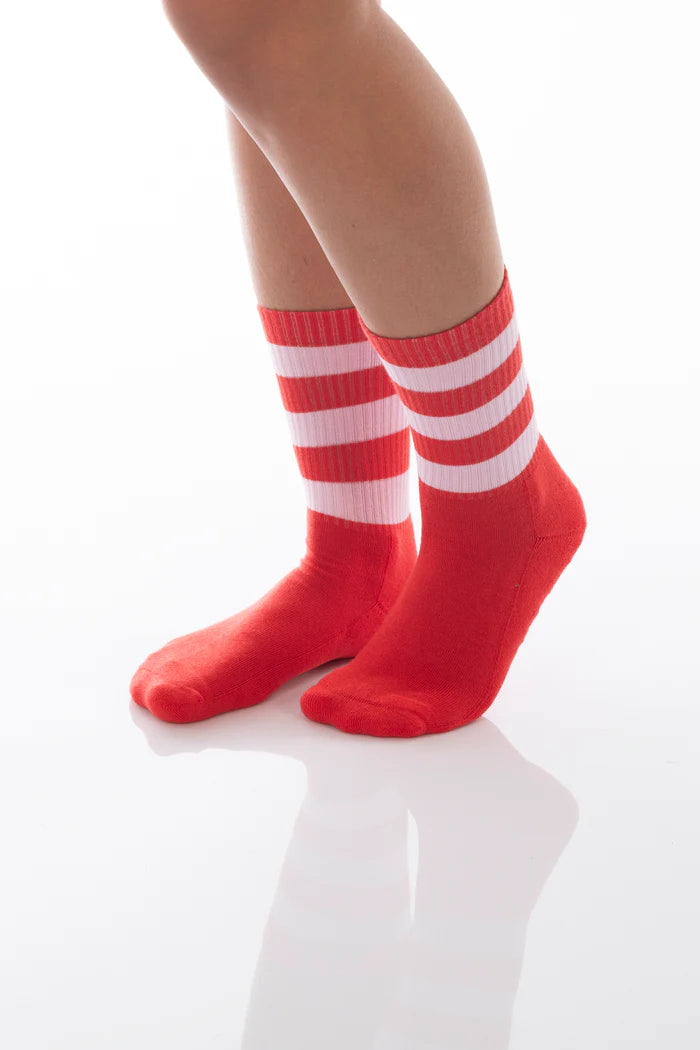 Socken Dailysocks Angelique Rot/Rosa