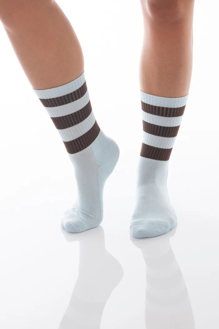 Socken Dailysocks Angelique Hellblau/Schoko