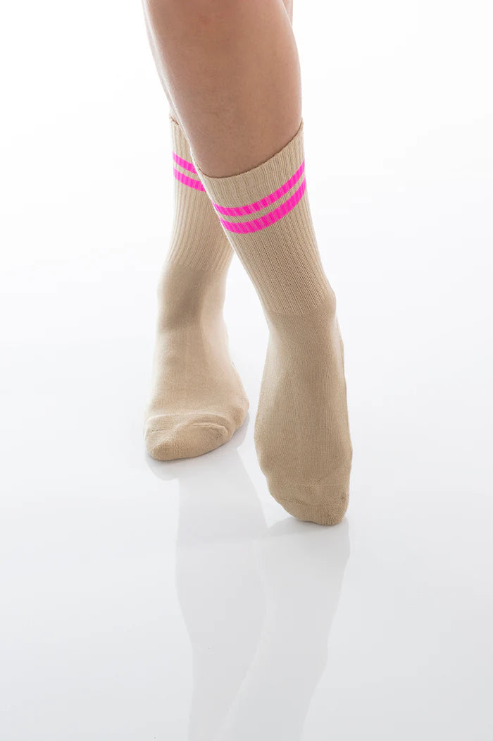 Socken Dailysocks Venus Sand/Neopink