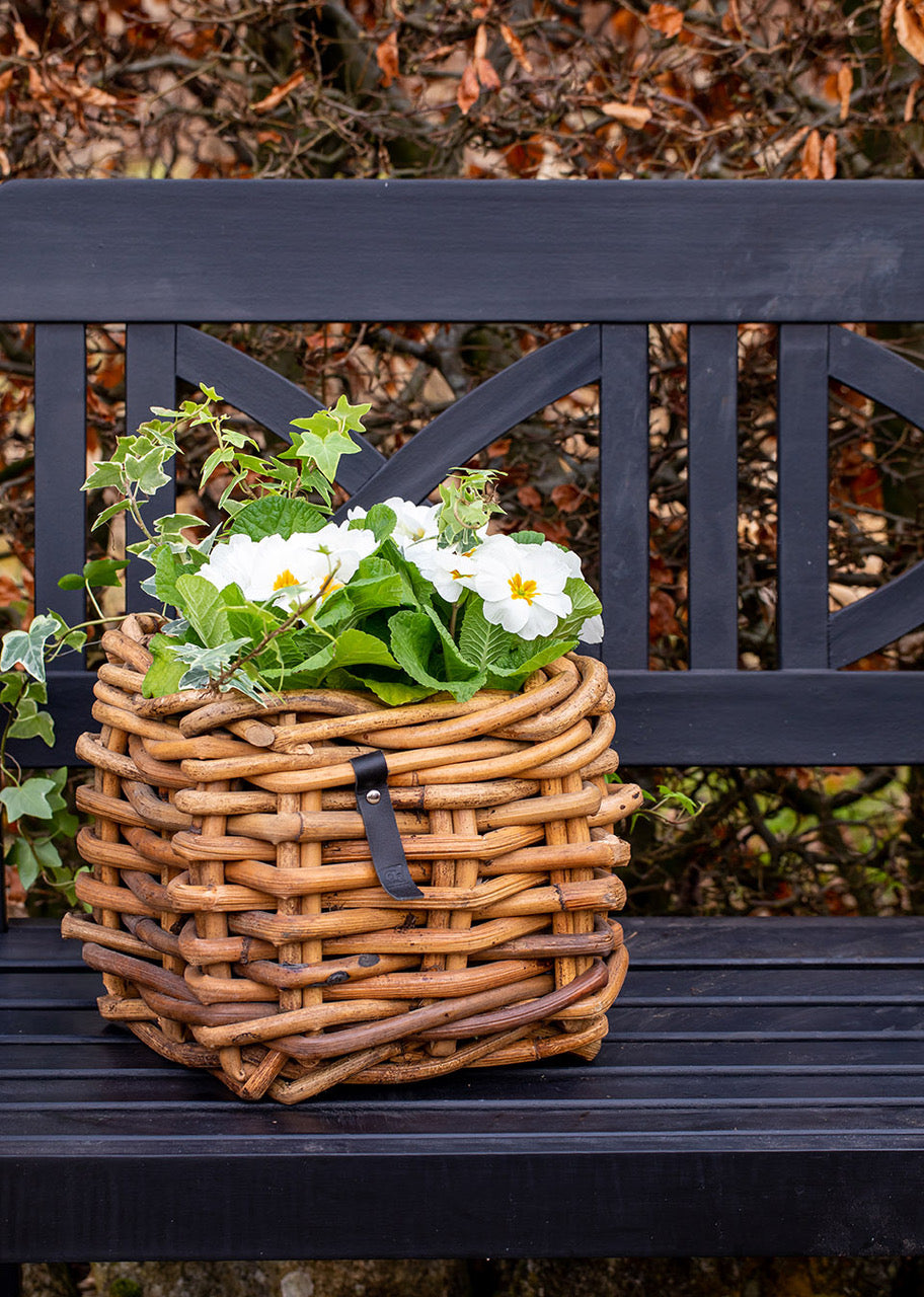 A2 Living Rattan-Korb eckig Mini Low
