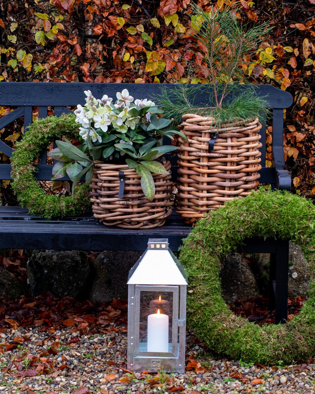 A2 Living Rattan-Korb eckig Mini Low