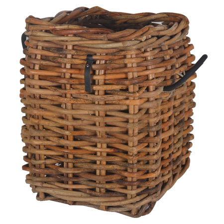 A2 Living Rattan-Korb quadratisch Maxi Low 41×39 cm