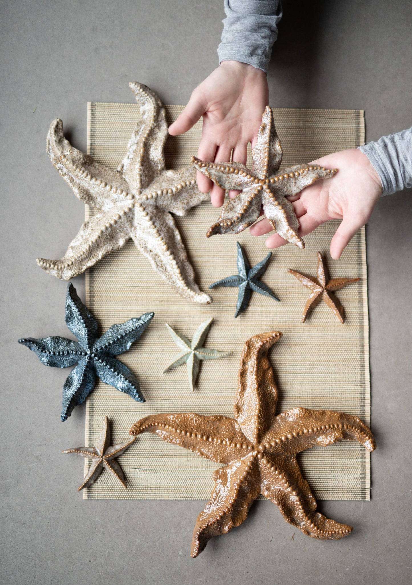Galia mittelgroßer Seestrerne aus Keramik