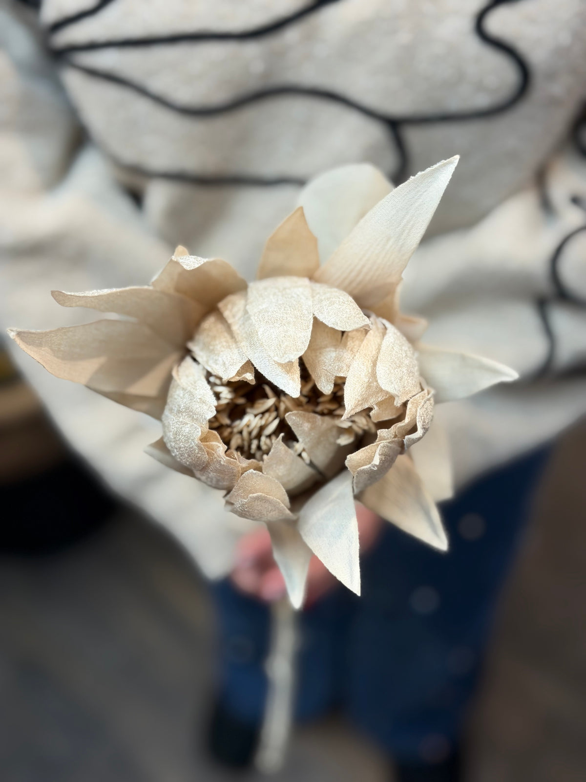 Seidenblume/Kunstblume Königsprotea