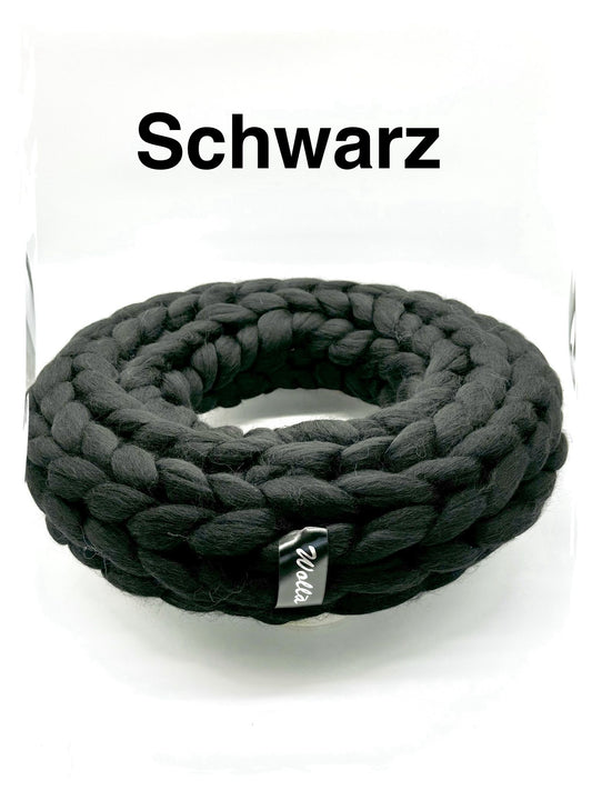 Wollkranz Schwarz