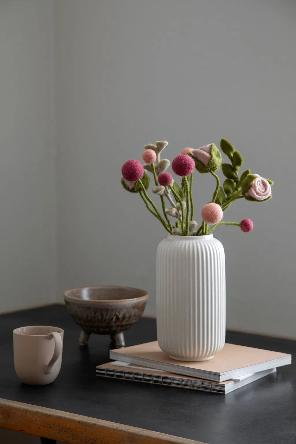 Filz Eucalyptus Zweig aus Filz von Gry&Sif