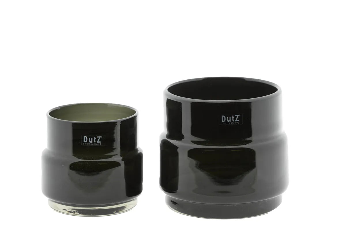 DutZ Vase Pot Maartje in Smoke zwei Größen