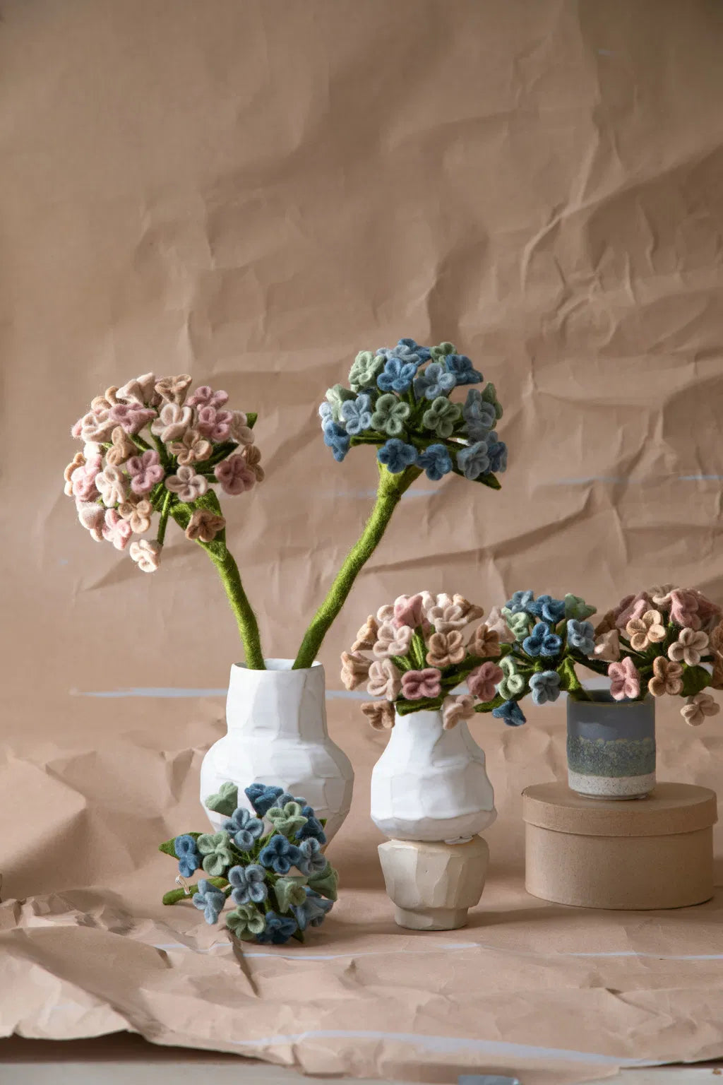 Filz Hortensie aus Filz von Gry&Sif