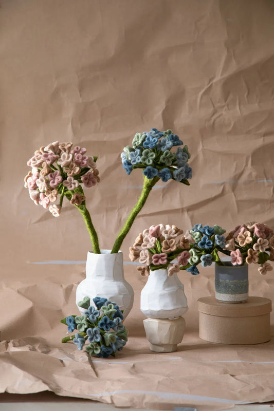 Filz Hortensie aus Filz von Gry&Sif