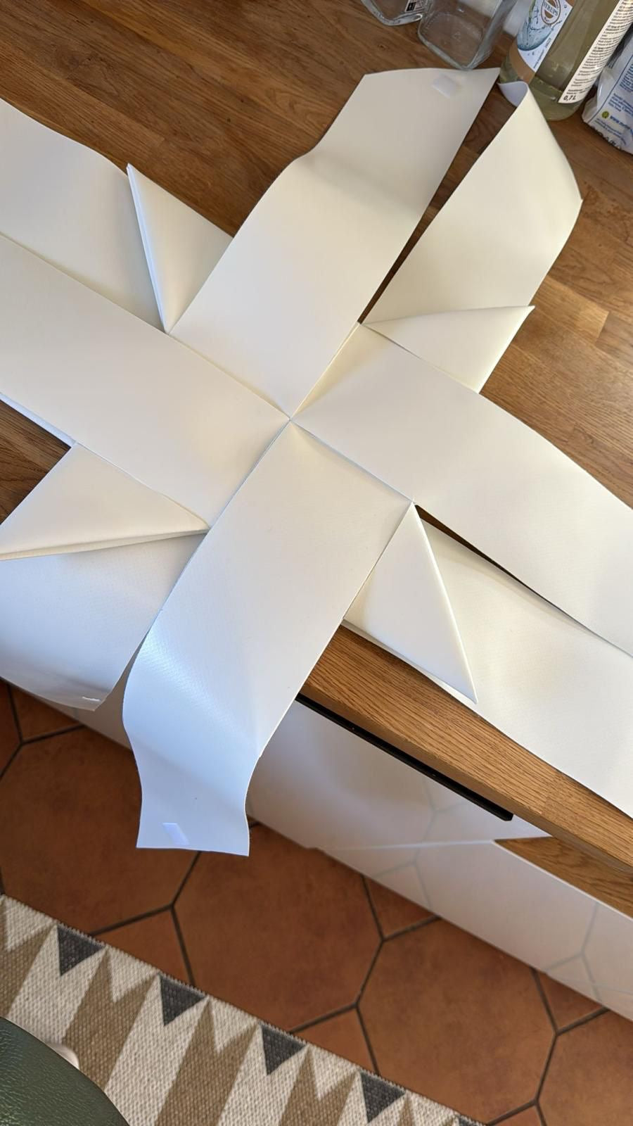Riesen-Fröbelstern  Ø60cm aus Plane