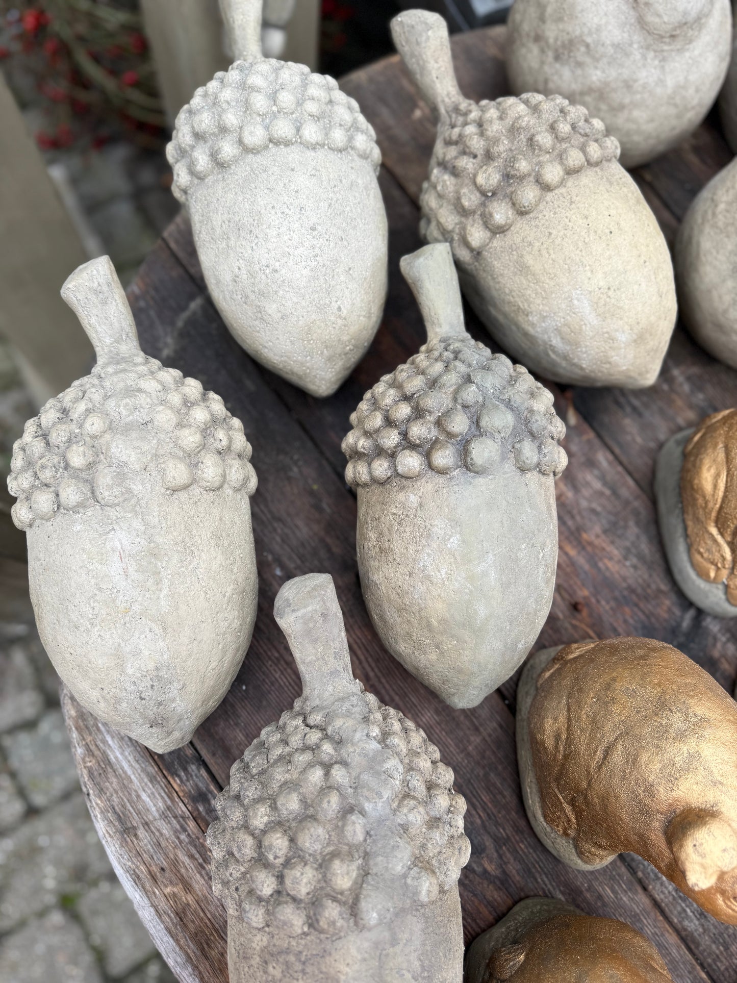 Nordische Eichel Beton Groß