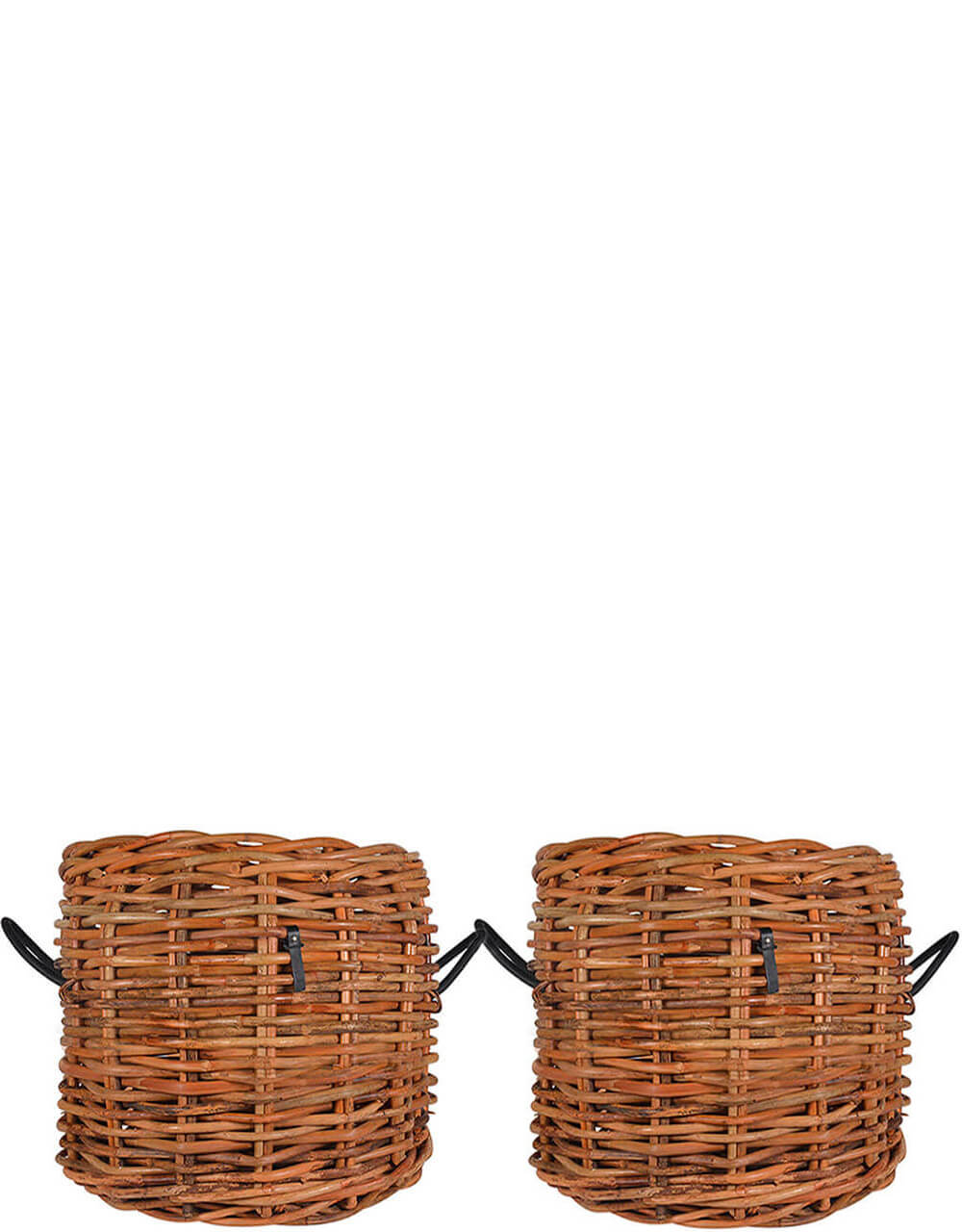 A2 Set mit 5 Rattan-Körben in 3 verschiedenen Größen inklusive Fracht aus Dänemark (1/2 Palette)