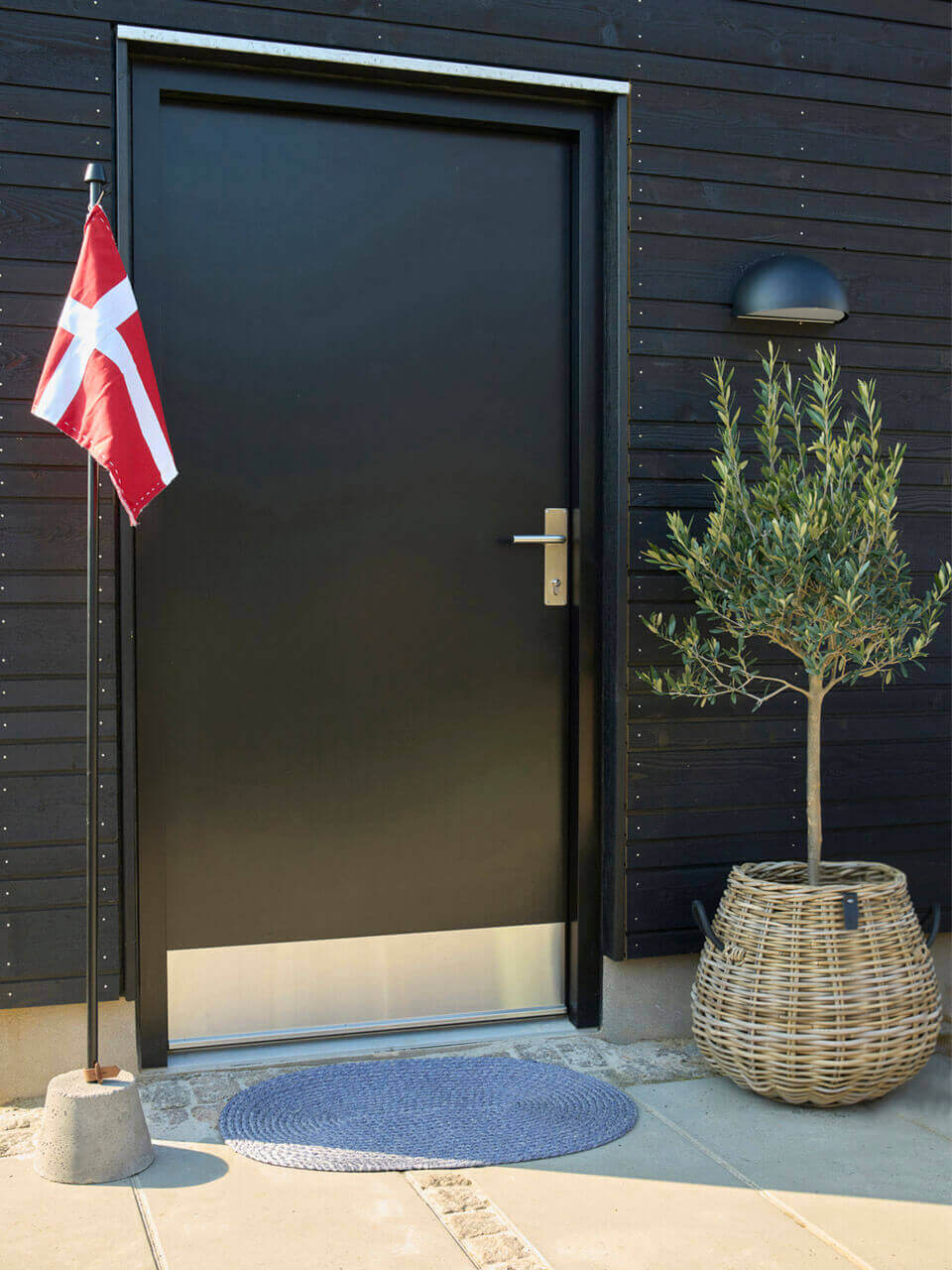 4er Set  Kubu Rattankorb Pear von A2 Living inklusive Versand