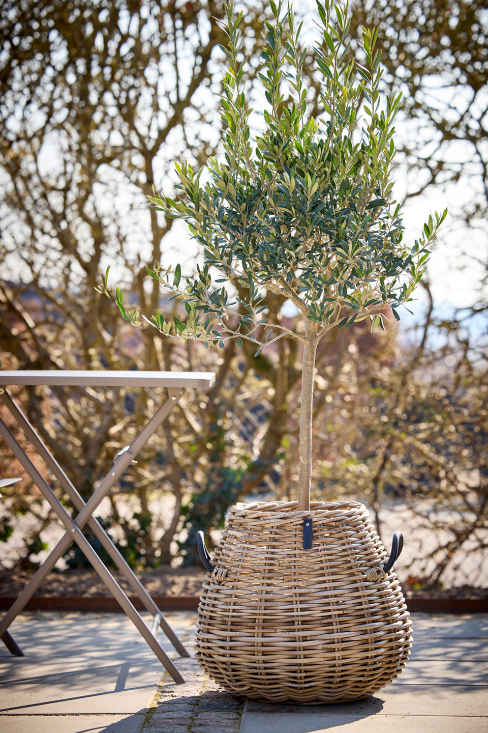 4er Set  Kubu Rattankorb Pear von A2 Living inklusive Versand