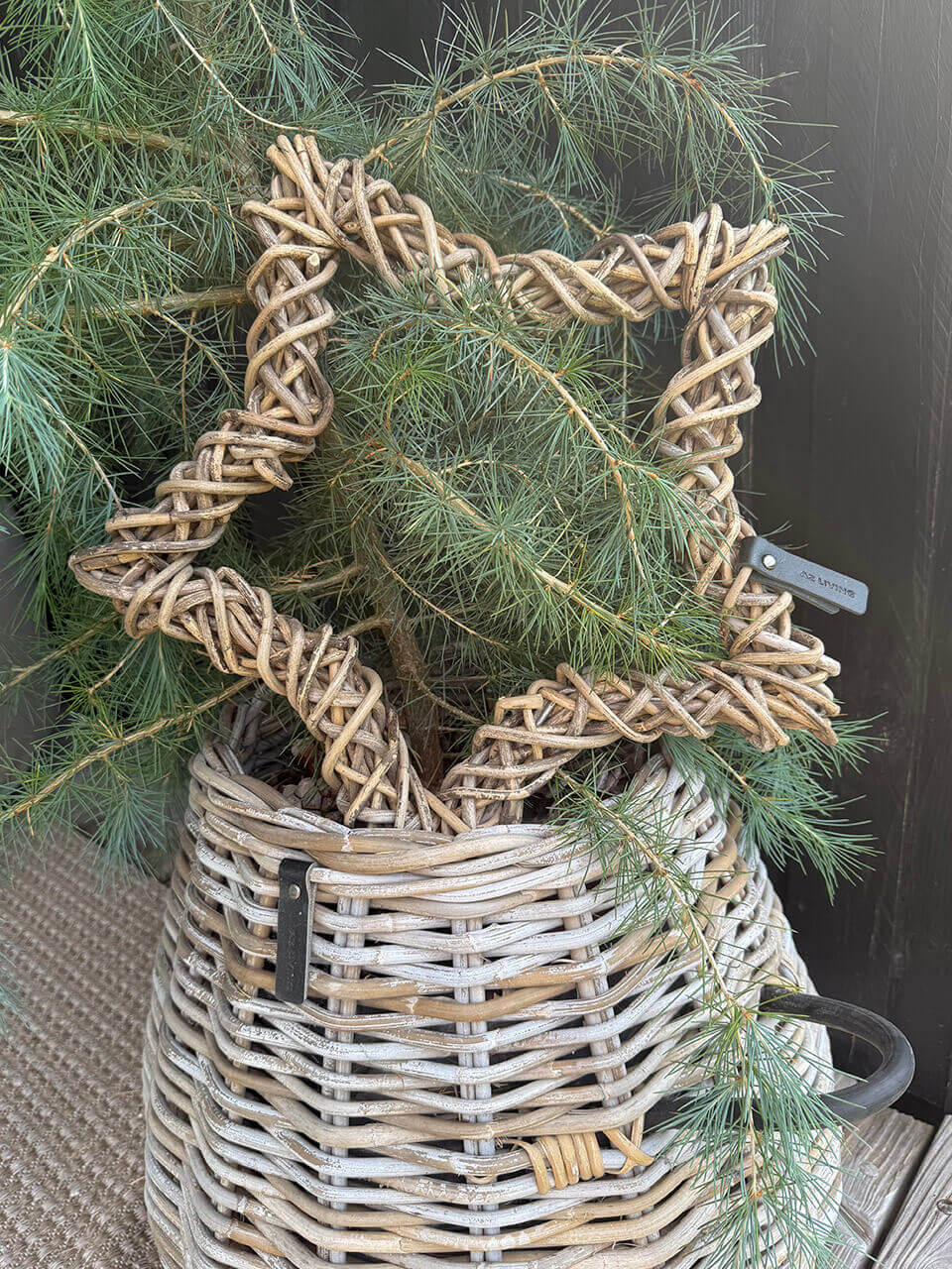A2 Stern Mini aus Kubu Rattan (Lieferbar ab ende Oktober/anfang November)
