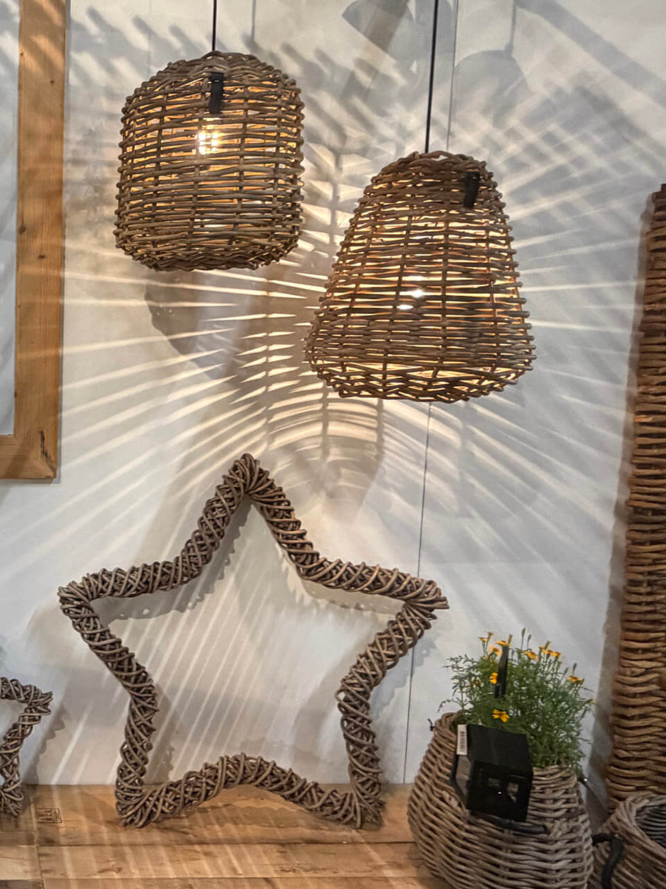 A2 Stern Mega aus Kubu Rattan (Lieferbar ab ende Oktober/anfang November)