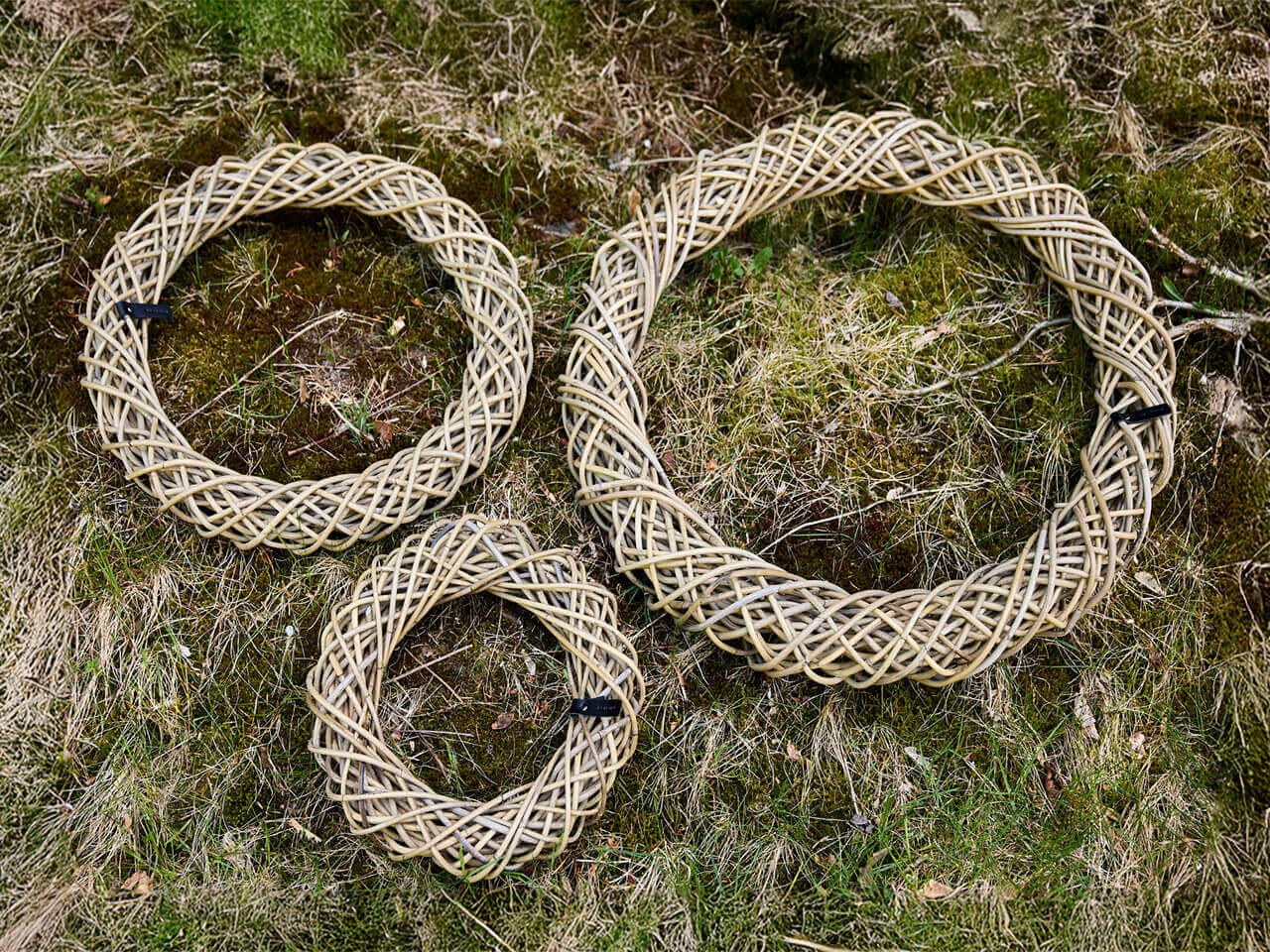 A2 Rattan Kranz in drei Größen von  A2 Living