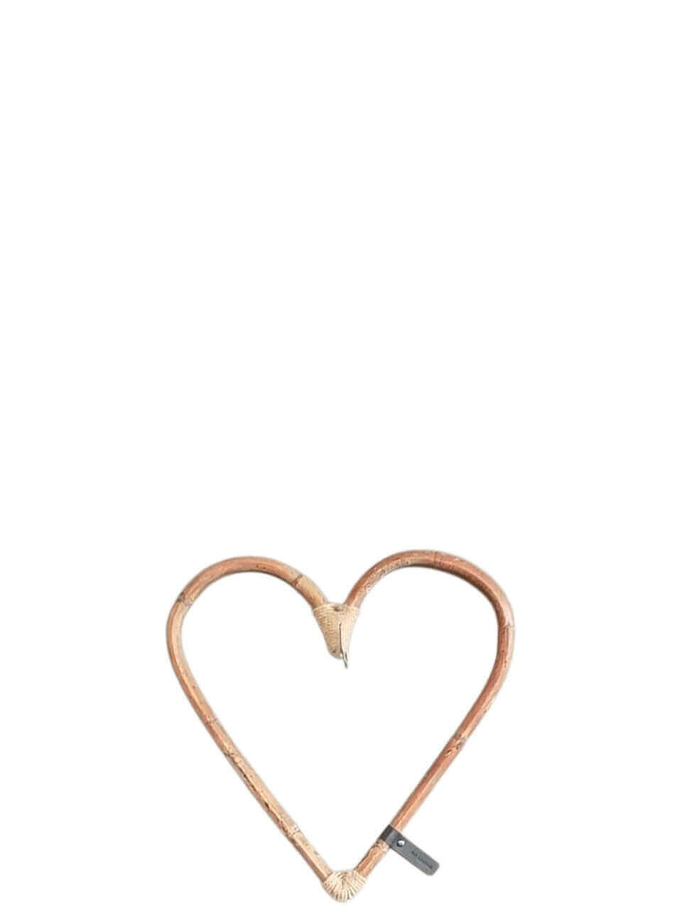 A2 Herz Mini aus Rattan