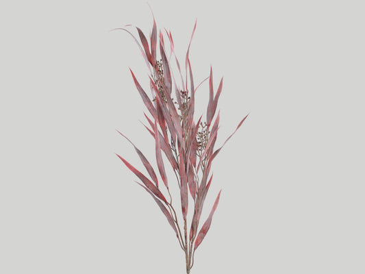 Seidenblume/Kunstblume Eukalyptus Zweig Malve