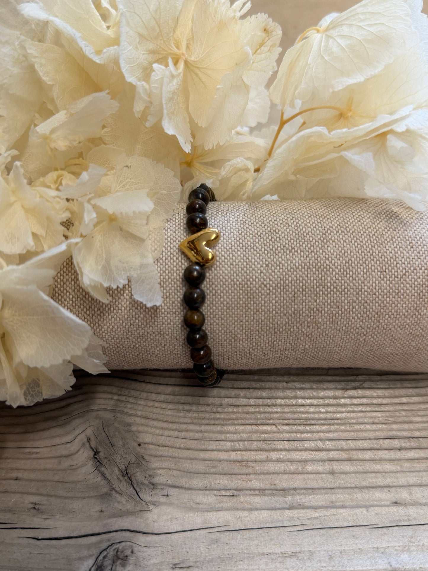 Armband Yvonne Gold /Bronze mit Herz