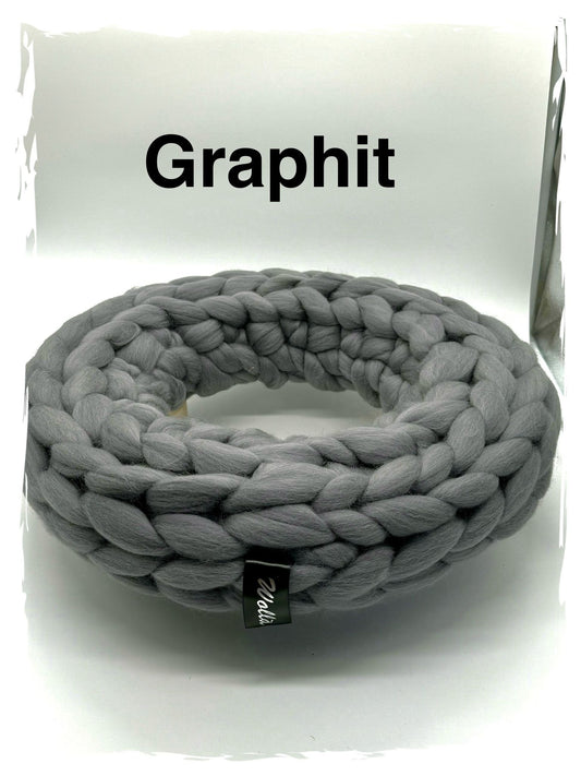 Wollkranz Graphit