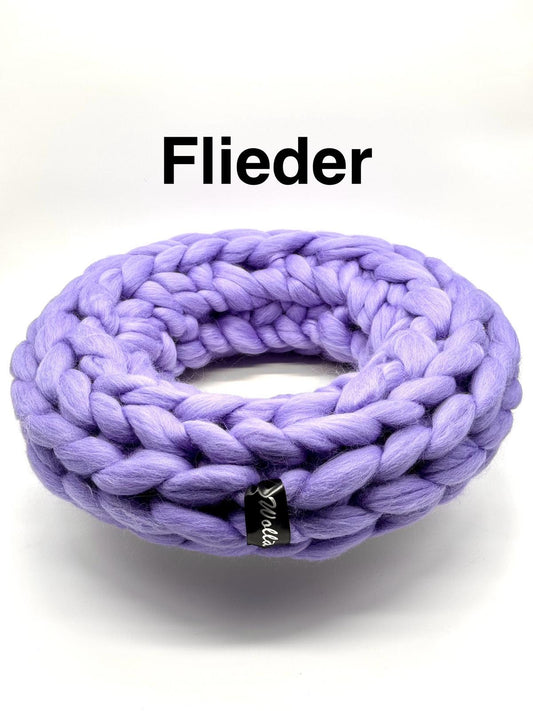 Wollkranz Flieder