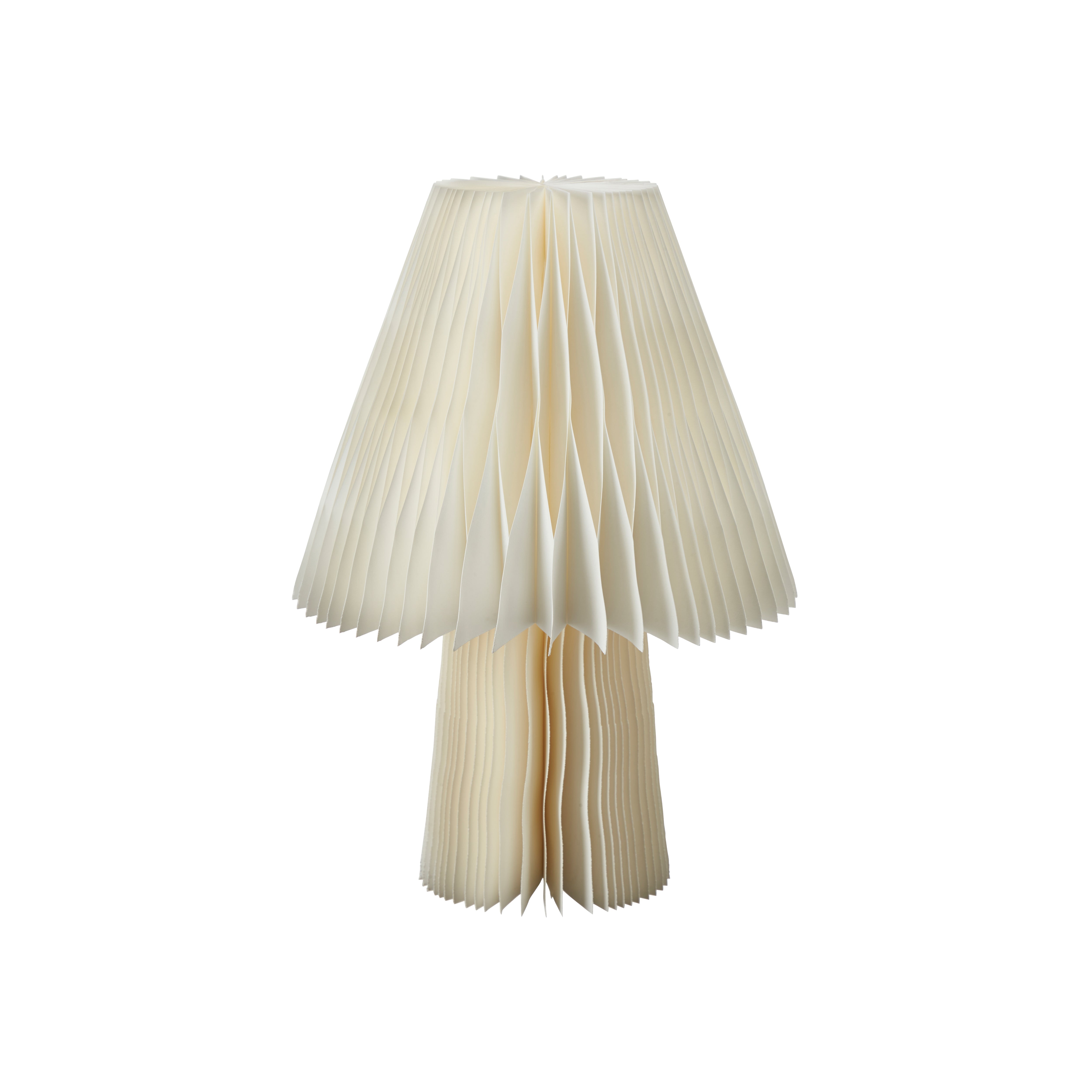 Papierlampe Pleat von Wikholmform