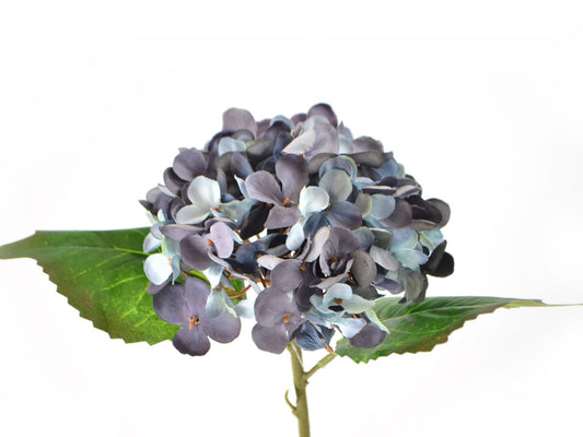 Seidenblume/Kunstblume Hortensienblüte Blau