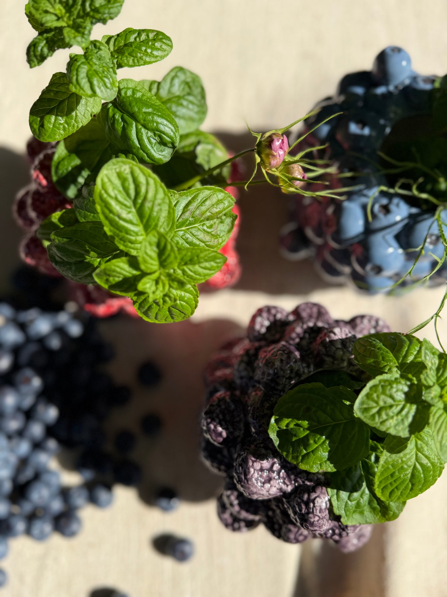 Blaubeer Vase