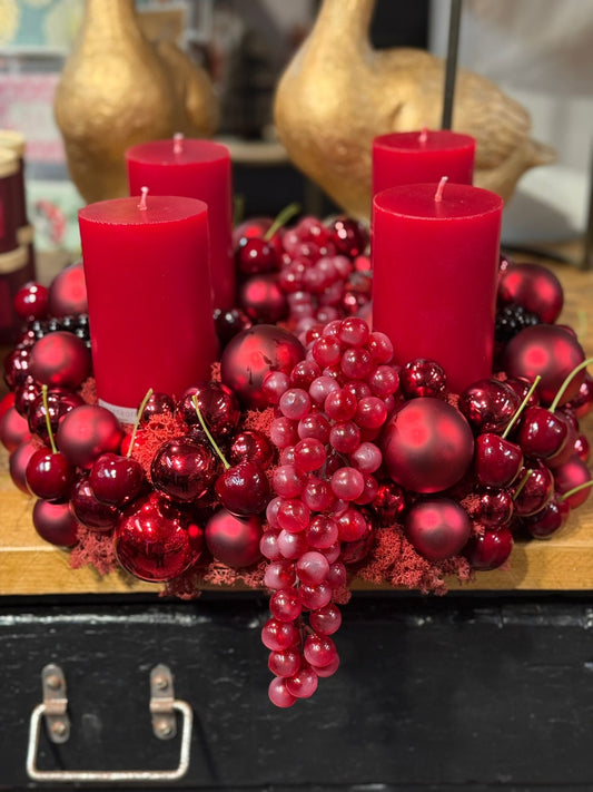 Adventskranz Cherry