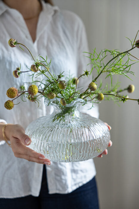 Glasvasen Hovslätt Vase von Storefactory