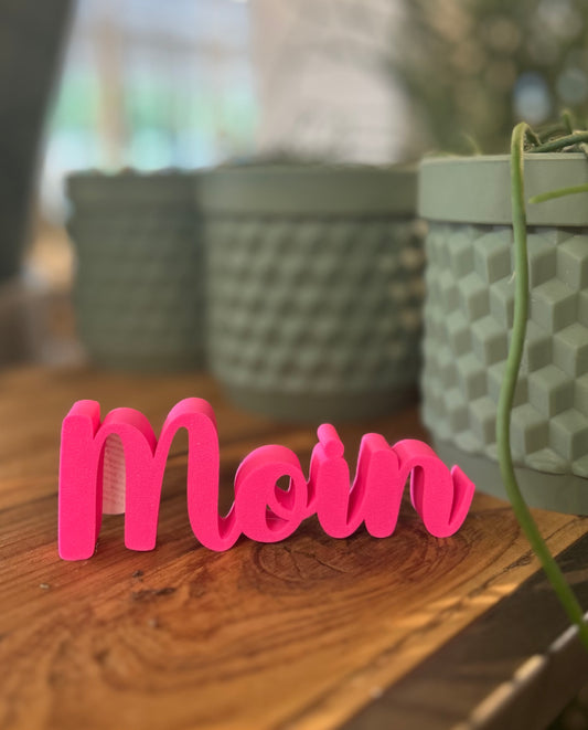 "Moin" Aufsteller