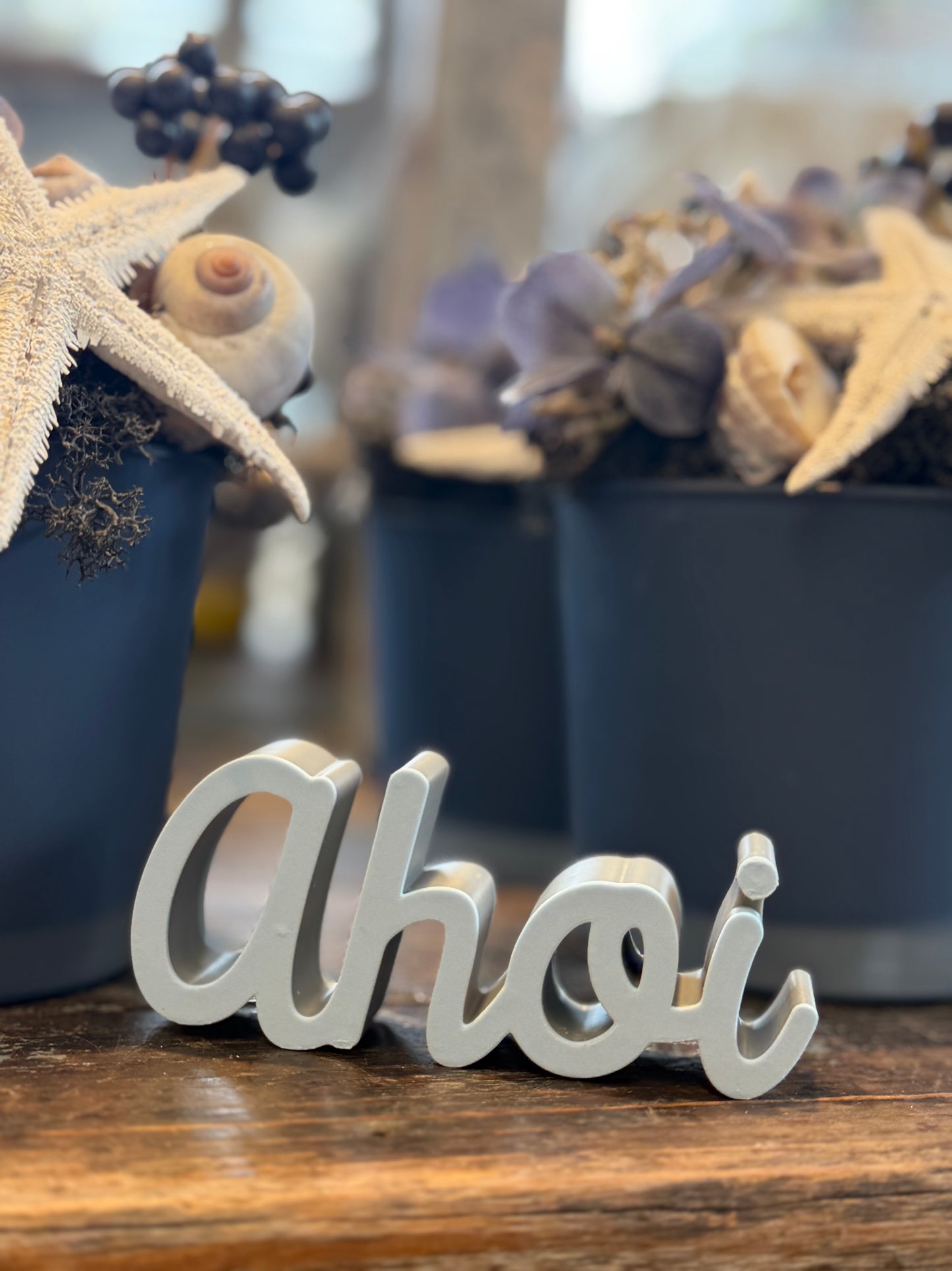 Schild Aufsteller Ahoi