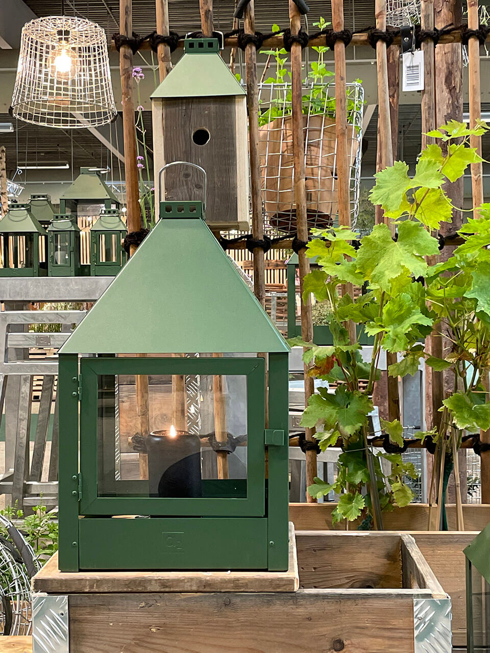 A2 Living Laterne Mega Quadro in Olive inklusive Fracht aus Dänemark