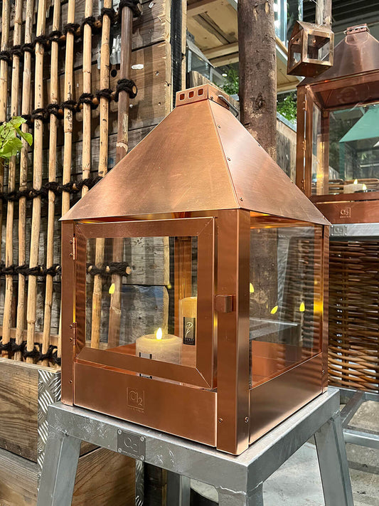 A2 Living Laterne Mega Quadro Kupfer  inklusive Fracht aus Dänemark