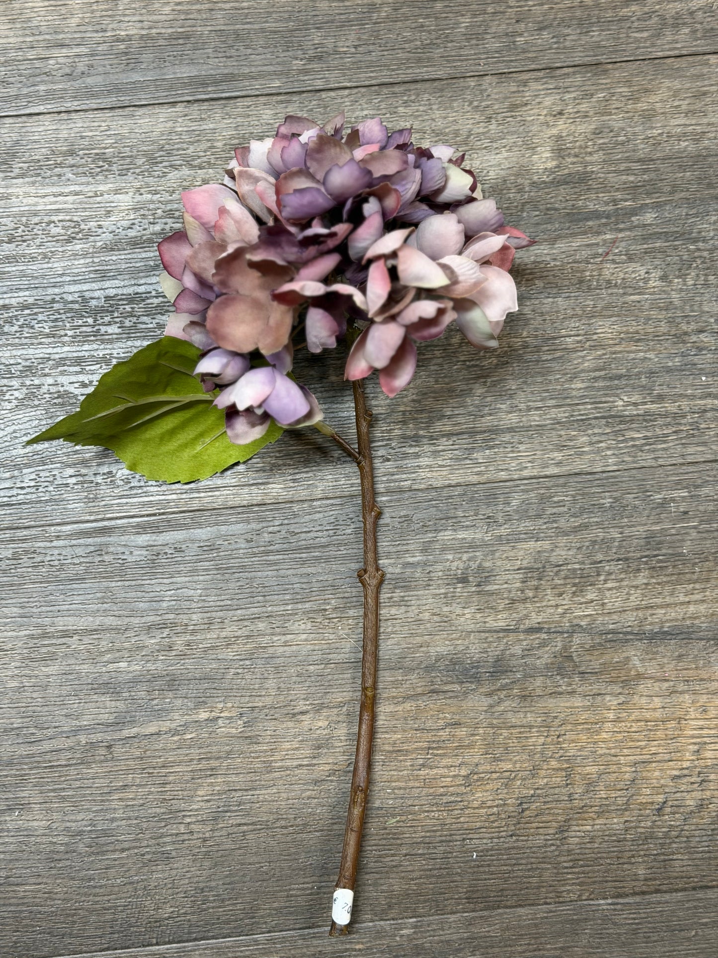 Seidenblume Hortensie Mauve kurz