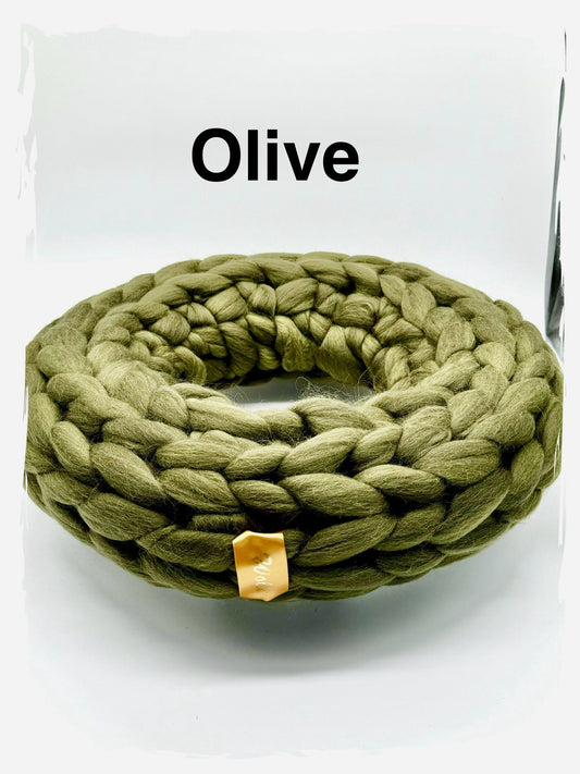Wollkranz Oliv