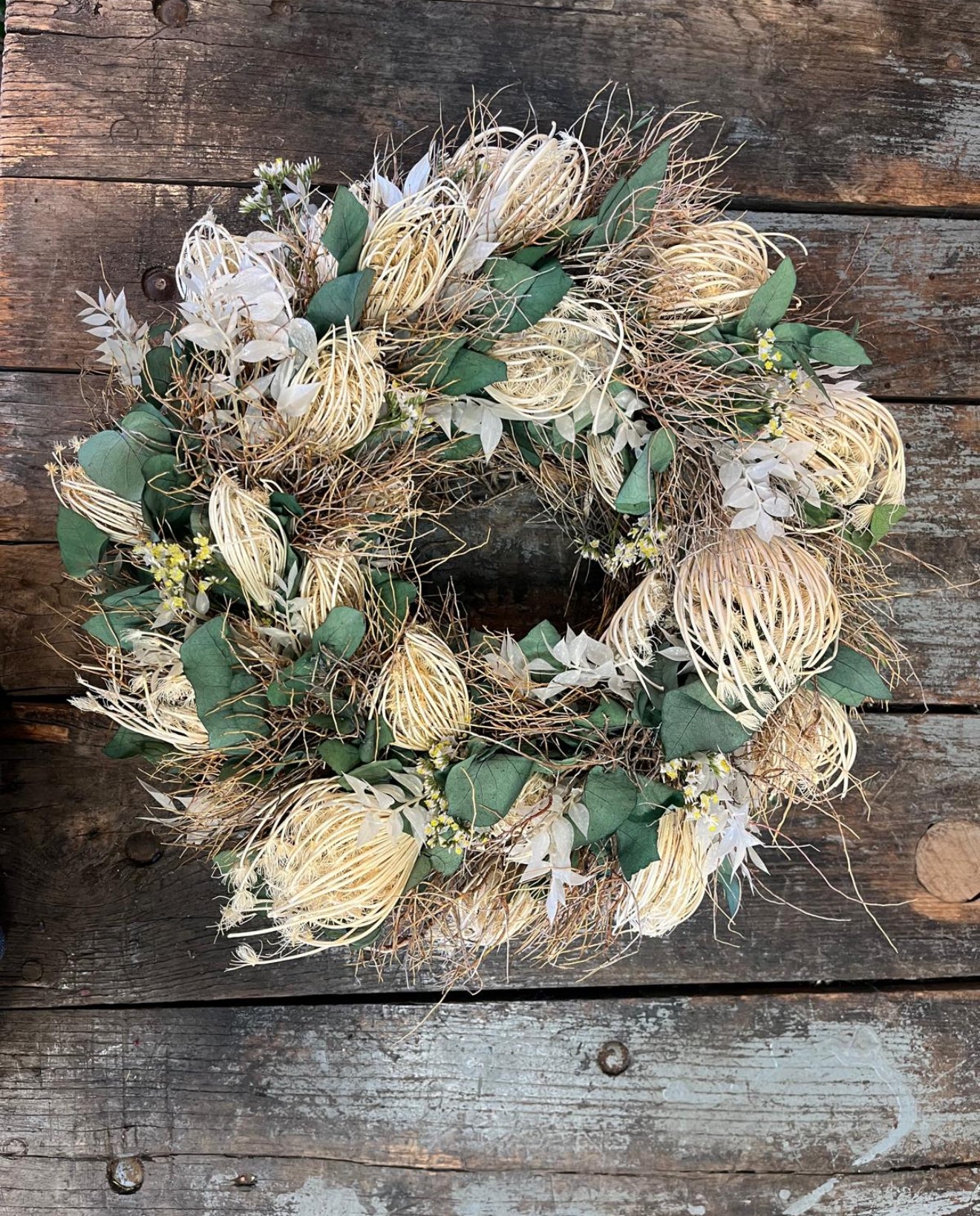 Kranz Trockenblumen