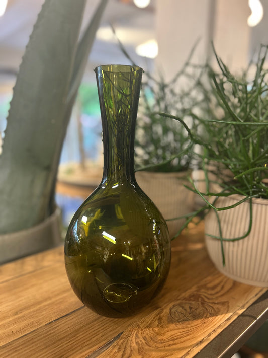 Flaschenvase Grün