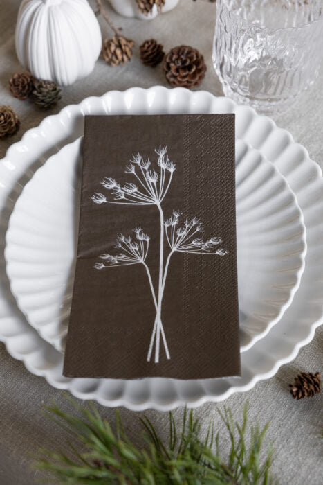 Kvistar Papierserviette Brown von Storefactory