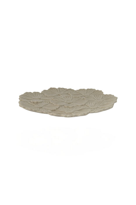 Keramikschale in Blumenform