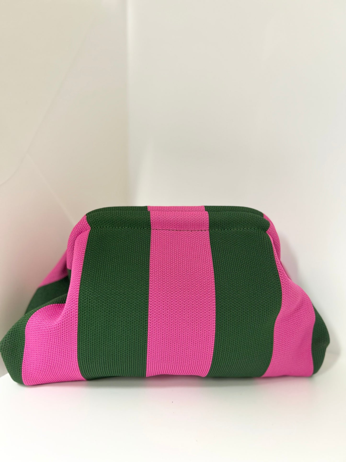 Tasche dunkelgrün-pink
