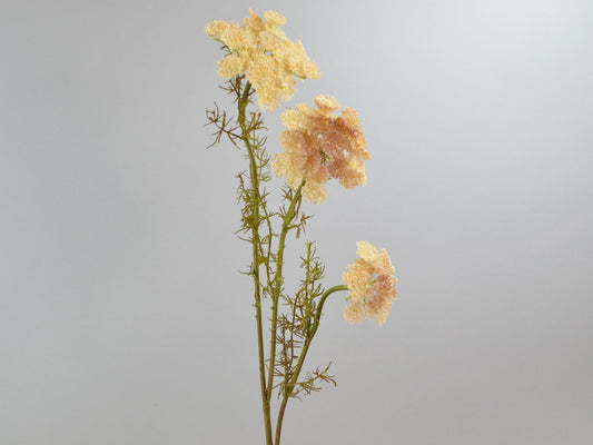 Seidenblumen Schafgabe  Queen-Anne´s Zweig Creme Seidenblume/Kunstblume