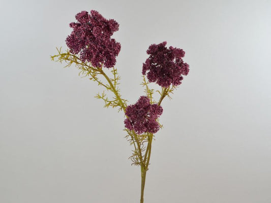 Seidenblume Schafgabe Queen-Anne´s Zweig Lila Seidenblume/Kunstblume