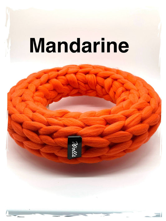 Wollkranz Mandarine