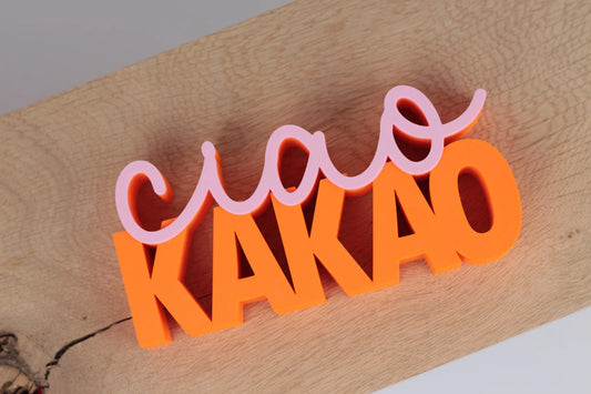 "Ciao Kakao" Aufsteller