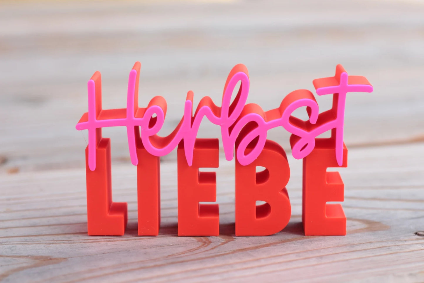 Herbst Liebe Aufsteller